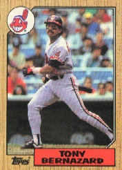 1987 Topps Baseball Cards      758     Tony Bernazard